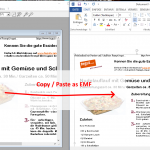 Copy & Paste EMF Copy & Paste EMF image from SPLViewer and use it in other applications like Word.