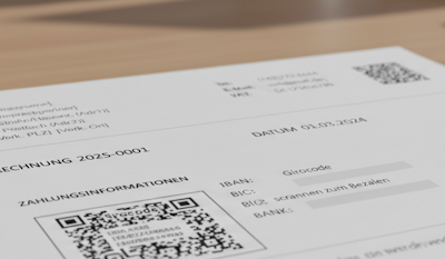 100% automatisierte EPC-QR-Code (Girocode)-Einbettung direkt im Rechnungs-Druckprozess